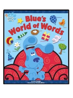 BUNDLE & SAVE 🔍Blue’s Clues - Blue's World of Words Kids Hardcover Search Book